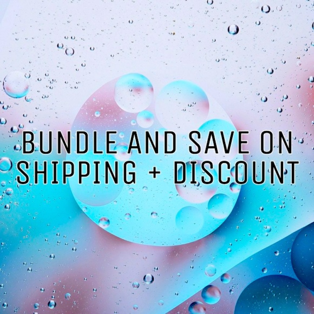 BUNDLE & SAVE ON SHIPPING & RECEIVE DISCOUNT!